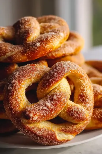 Delicious Cinnamon Sugar Soft Pretzels Recipe You’ll Love!