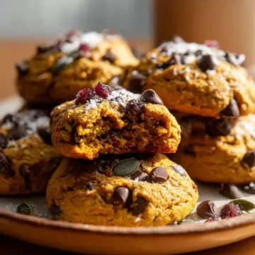 Pumpkin Breakfast Cookies