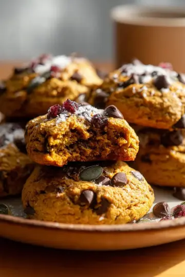 Pumpkin Breakfast Cookies