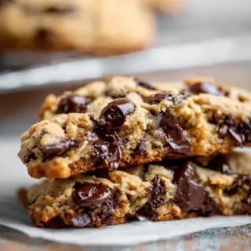 Thick Gluten Free Cookies (Levain Style!)
