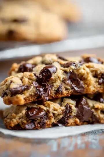 Thick Gluten Free Cookies (Levain Style!)