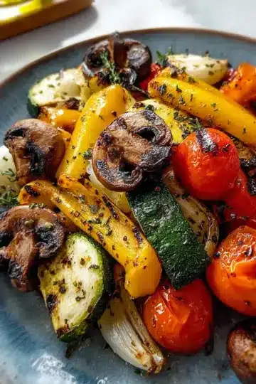 Marinated Grilled Greek Vegetables
