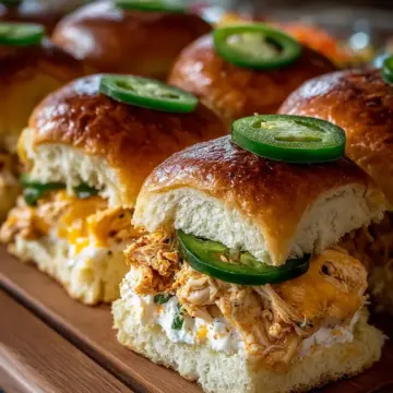Jalapeno Chicken Sliders