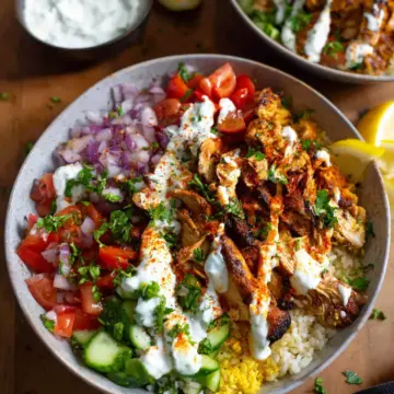 Chicken Shawarma Bowls