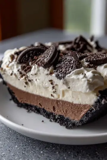 Easy No Bake Oreo Cream Pie
