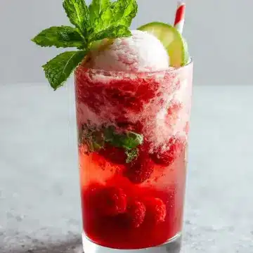 Raspberry Mint Mojito Rebel Float