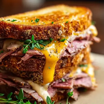 Ultimate Roast Beef Cheddar Melt Sandwich Recipe You’ll Love