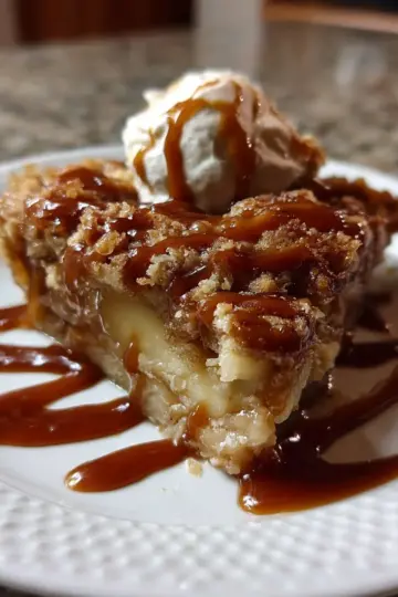 4-Ingredient Caramel Apple Dump Cake