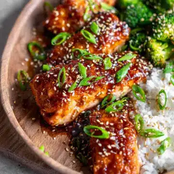 Baked Teriyaki Salmon