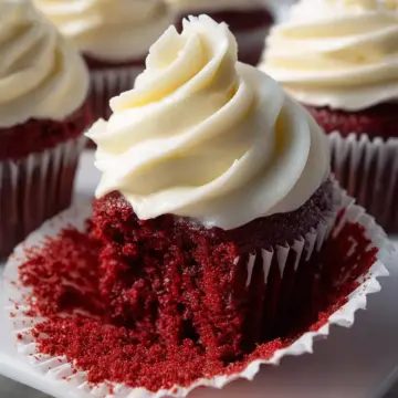 Best Ever Moist Red Velvet Cupcakes with Classic Cream Cheese Frosting