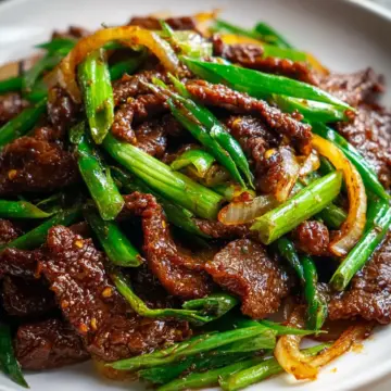 Crispy Beef and Onion Stir Fry: Quick & Delicious Recipe