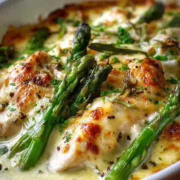 Delicious Chicken and Asparagus Keto Casserole Recipe