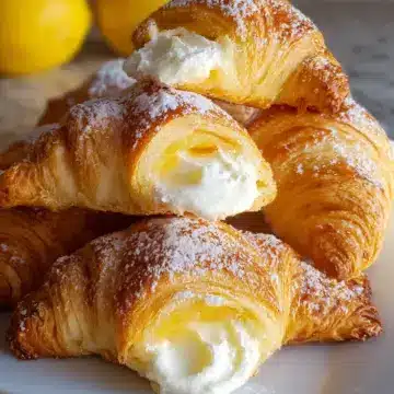 Lemon Cream Cheese Crescent Rolls