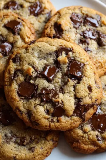 Ultimate Bakery Style Chewy Chocolate Chip Cookies: Soft Centers & Crispy Edges
