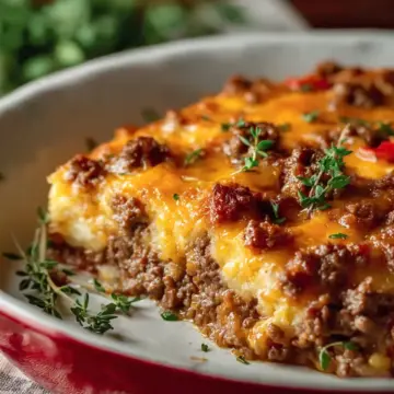 Best Gluten Free Hamburger Casserole
