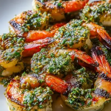 Savory Pesto Grilled Shrimp Recipe