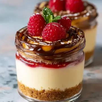 High-Protein Cheesecake Jars