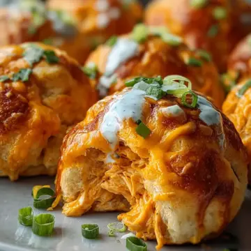 Cheesy Buffalo Ranch Chicken Bombs: Easy & Delicious Recipe
