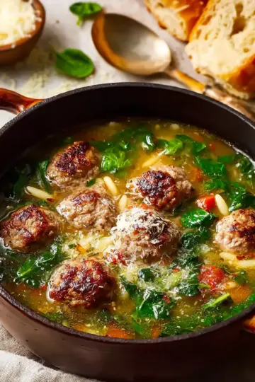 Italian Meatball Wedding Soup