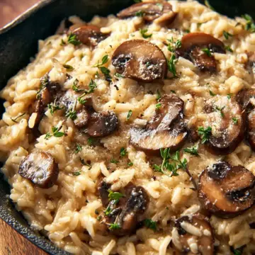 Easy Creamy Mushroom Rice That Feels Like Comfort in Every Bite