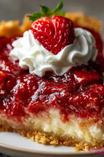 Strawberry Dump Cake