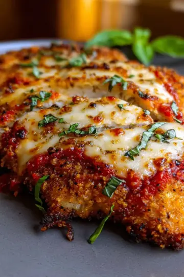 Crispy Baked Chicken Parmesan Recipe
